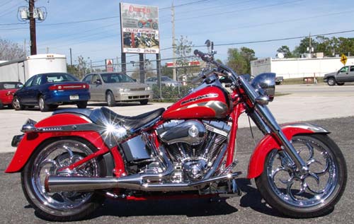 Carl Franke's Fatboy with 360 Brakes