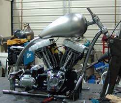 Bill G's 110ci TCB Making the Frame