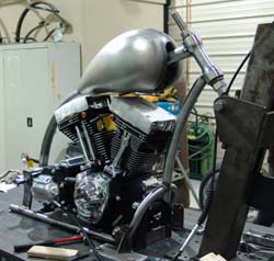 Bill G's 110ci TCB Making the Frame