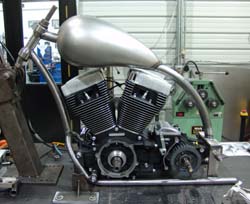 Bill G's 110ci TCB Making the Frame