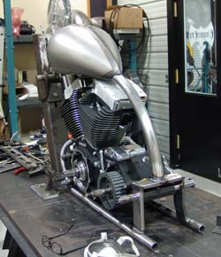 Bill G's 110ci TCB Making the Frame