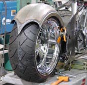 Single Sided Chopper Pointed Fender