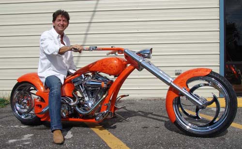 Chopper City USA's custom motorcycle for Francis