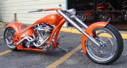 Chopper City USA's custom motorcycle for Francis