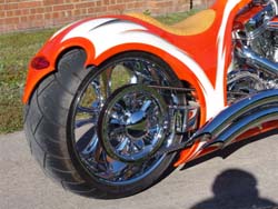 High End 300mm Single-Sided Softail Chopper