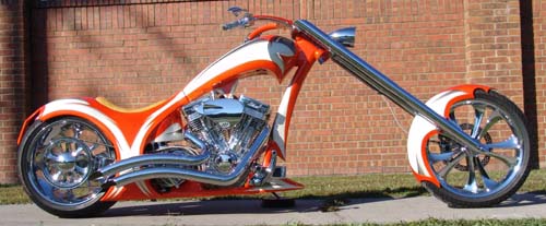 High End 300mm Single-Sided Softail Chopper