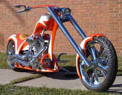 High End 300mm Single-Sided Softail Chopper