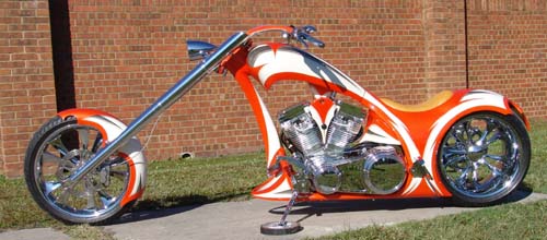 High End 300mm Single-Sided Softail Chopper