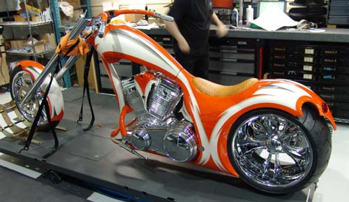 High End 300mm Single-Sided Softail Chopper