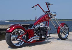 Customized Harley Softail Standard