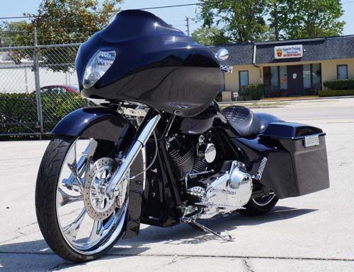 Lamar's 2010 Customized Road Glide by Dave Welch