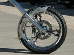 Customized Harley FXST