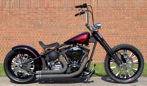 Nick's 113ci Hardcore Softail Bobber