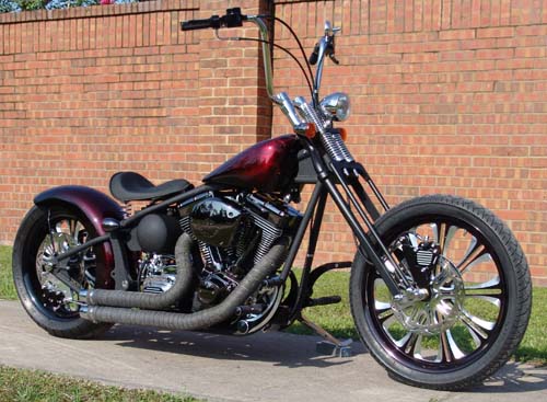 Nick's 113ci Hardcore Softail Bobber