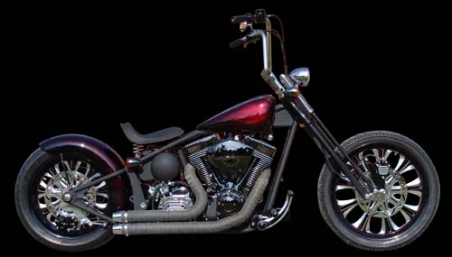 Nick's 113ci Hardcore Softail Bobber