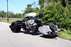 Replica of the Bat-Pod 