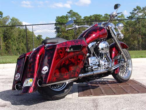 Randy M's Customized Road King