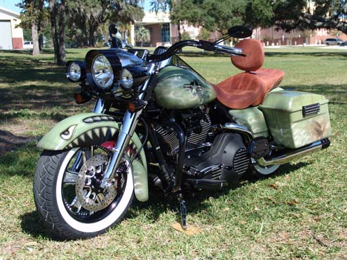 Scott's Road King Vintage Military Aircraft Influenced