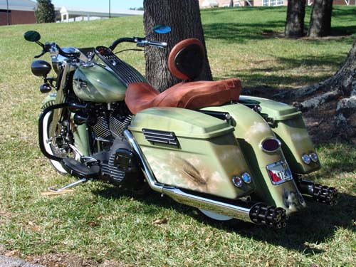 Scott's Road King Vintage Military Aircraft Influenced