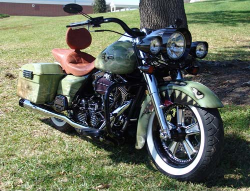 Scott's Road King Vintage Military Aircraft Influenced