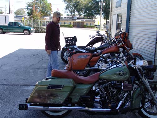 Scott's Road King Vintage Military Aircraft Influenced 1st Look