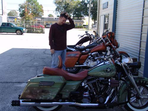 Scott's Road King Vintage Military Aircraft Influenced 1st Look