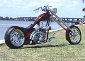 Softail From Hell Custom Chopper by Dave Welch