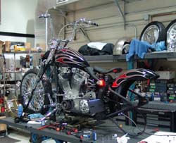 Ziad's 120ci Hardcore Bobber Final Assembly