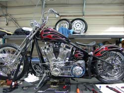 Ziad's 120ci Hardcore Bobber Final Assembly