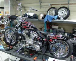 Ziad's 120ci Hardcore Bobber Final Assembly